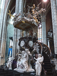 10 Gand - Sint- Baasfkathedraal - Pulpito