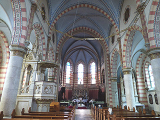 24 - Sarajevo - La Cattedrale cattolica, interno