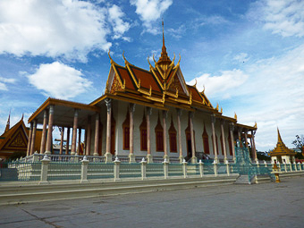02 Phnom Pehn - Palazzo reale - Pagoda d'Argento