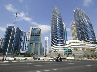 03 Dubai - WTC - Marriot Marquis (355 m.) l'hotel più alto del mondo