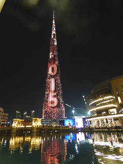 52 Dubai - Downtown Dubai - Il Burj Khalifa si anima