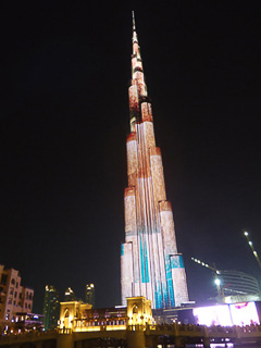 54 Dubai - Downtown Dubai - Il Burj Khalifa si anima