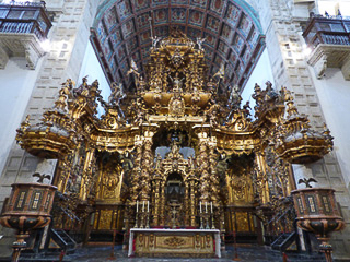 24 - Santiago de Compostela - Monasterio San Martin Pinario - Iglesia - Altare Maggiore