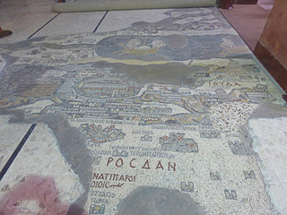 03 Madaba - Chiesa di San Giorgio - Mosaico della mappa