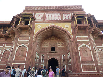 51 Agra - Il Forte Rosso - Palazzo di Jahangir