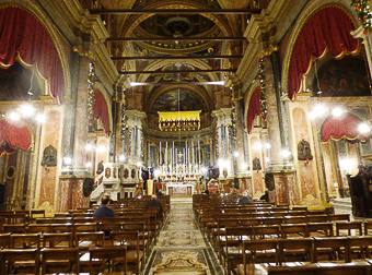 09 La Valletta - Chiesa S.Paul shipwreck - Navata centrale