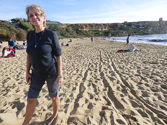 21 Golden bay - Gosia in spiaggia