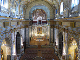 42 - Chiesa di S.Maria Donnaregina Nuova - Vista della navata