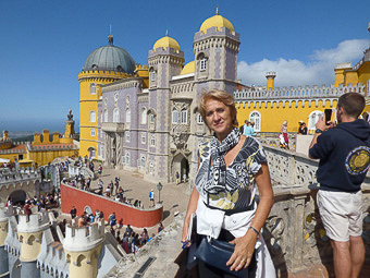 09 - Sintra - Gosia al Palacio da Pena