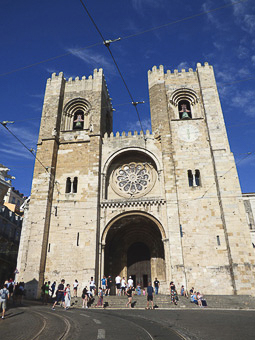 17 - Lisbona - Alfama - Sé, la Cattedrale