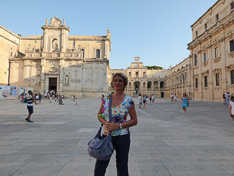 17 Lecce - Gosia in Piazza del Duomo