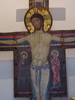 39 Spoleto - Duomo - Crocifisso di Alberto Sotio, 1187