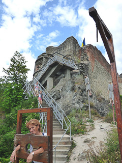 01 Fortezza di Poienari - Gosia imprigionata