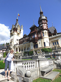 10 Sinaia - Gosia al Castello di Peles