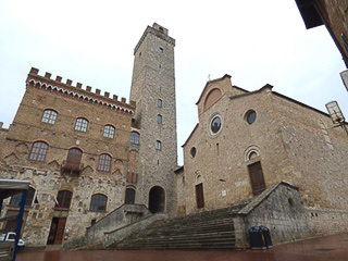 26 - San Gimignano - Piazza del Duomo - Collegiata e Palazzo del Comune