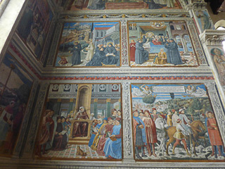 27 - San Gimignano - Chiesa di Sant'Agostino - Abside - Storie della vita di Sant'Agostino, di Gozzoli