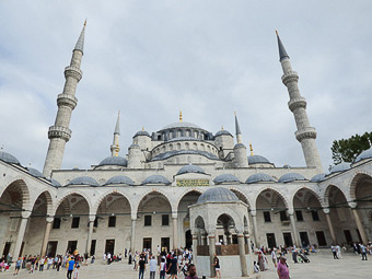 37 Istanbul - Sultanahmet- Moschea blu
