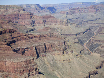 04 Grand Canyon - Vista dall'elicottero
