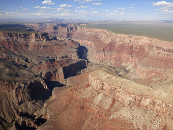 06 Grand Canyon - Vista dall'elicottero