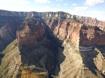 07 Grand Canyon - Vista dall'elicottero
