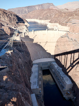 62 Dal ponte sulla Highway - Hoover Dam