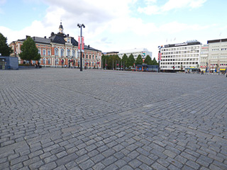 03 Kuopio - Kuappatori - Il Municipio nella piazza del mercato