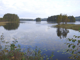 04 Verso Koli, il lago Vehmaven